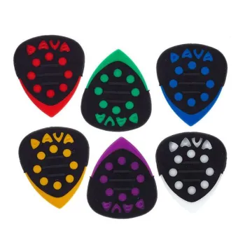 Dava Control Grip Tip Delrin Picks