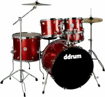 DDRUM D2 Red Sparkle Dobszett