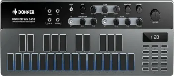 Donner B1 Analog Bass Synthesizer and Sequencer Szintetizátor (Csak kicsomagolt)