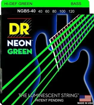 DR Strings NGB5-40 Basszusgitár húr