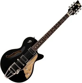 Duesenberg Starplayer TV Black Félakusztikus - jazz-gitár (Csak kicsomagolt)