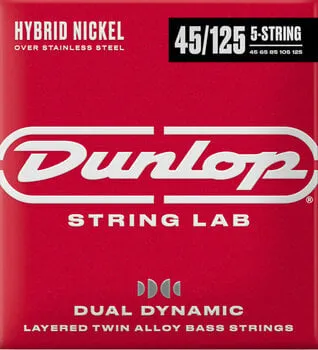 Dunlop DBHYN45125 String Lab Hybrid Nickel Basszusgitár húr