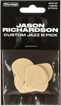 Dunlop Jason Richardson Custom Jazz III 6 pack Pengető