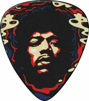 Dunlop Jimi Hendrix Guitars Star Pengető