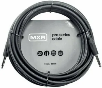 Dunlop MXR DCIX20 PRO Fekete 6 m Egyenes - Egyenes