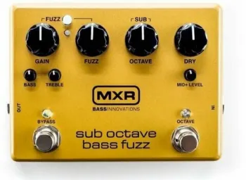 Dunlop MXR M287 SUB Octave Bass Fuzz Basszusgitár effektpedál