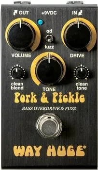 Dunlop Way Huge Smalls Pork & Pickle Bass Overdrive Basszusgitár effektpedál (Mint új)