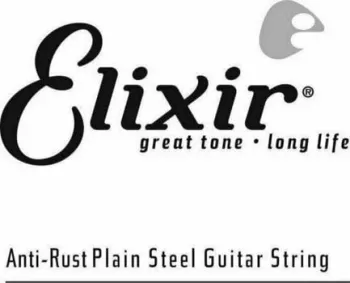 Elixir 13010 Anti-Rust Plated Plain Steel .010 Különálló akusztikus gitárhúr