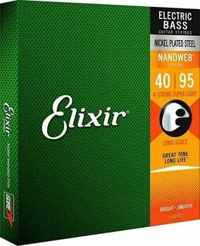 Elixir 14002 Bass Nanoweb SL Basszusgitár húr