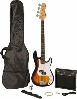 Encore E40 Blaster Pack Sunburst Sunburst Elektromos basszusgitár