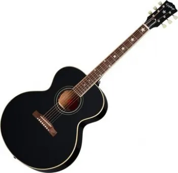 Epiphone J-180 LS Ebony Elektroakusztikus gitár