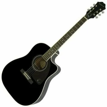 Epiphone J-45 EC Studio Ebony Elektroakusztikus gitár (Csak kicsomagolt)