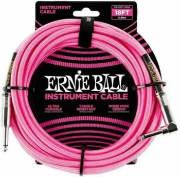 Ernie Ball P06083-EB Rózsaszín 5,5 m Egyenes - Pipa
