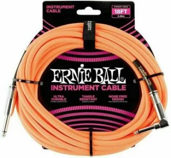 Ernie Ball P06084-EB Narancssárga 5,5 m Egyenes - Pipa