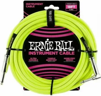 Ernie Ball P06085-EB Sárga 5,5 m Egyenes - Pipa