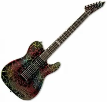 ESP LTD Eclipse ´87 NT Rainbow Crackle Elektromos gitár