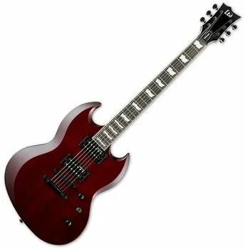 ESP LTD Viper-256 SeeThru Black Cherry Elektromos gitár (Sérült)