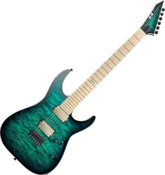 ESP M-II NT Black Turquoise Burst Elektromos gitár