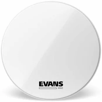 Evans BD16MX1W MX1 Marching Bass White 16 Menethangszer bőr