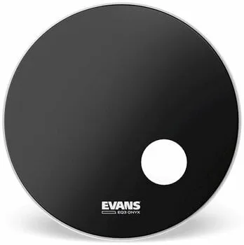 Evans BD22RONX Onyx Coated 22 Black Rezonátor (alsó) bőr (Sérült)