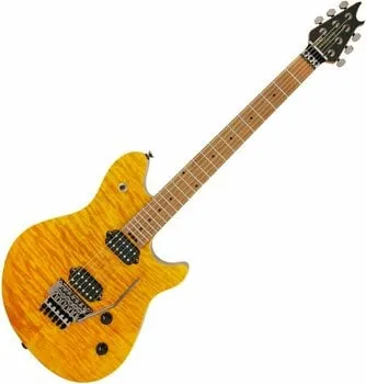 EVH Wolfgang WG Standard QM Transparent Amber Elektromos gitár