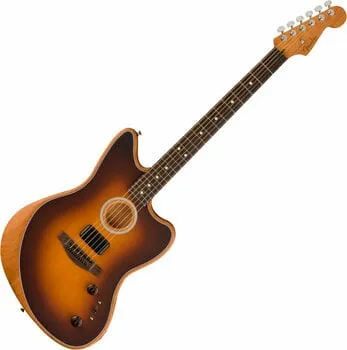 Fender Acoustasonic Player Jazzmaster Sunburst Elektroakusztikus gitár (Használt )