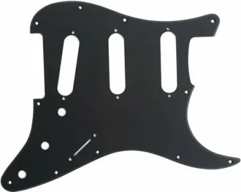 Fender Black 1-Ply SSS Fekete