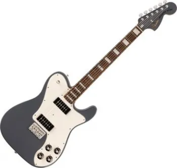 Fender Chris Shiflett Cleaver Telecaster Deluxe RW Charcoal Frost Metallic Elektromos gitár