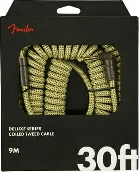 Fender Deluxe Coil Sárga 9 m Egyenes - Pipa