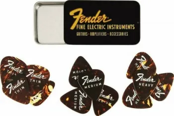 Fender Fine Electric Pick Tin Pengető