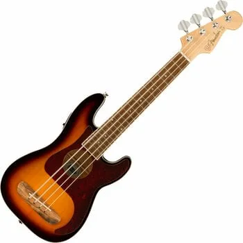 Fender Fullerton Precision Bass Uke Basszus ukulele 3-Color Sunburst
