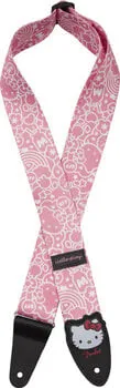 Fender Hello Kitty Polyester Textil gitár heveder Pink