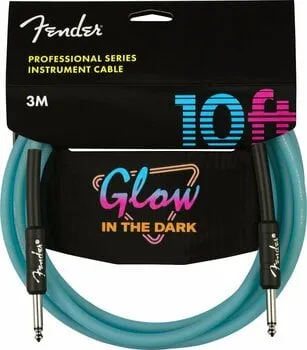 Fender Professional Glow in the Dark 3 m Egyenes - Egyenes Hangszórókábel