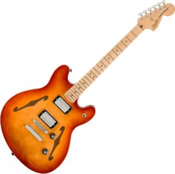 Fender Squier Affinity Series Starcaster Deluxe MN Sienna Sunburst Félakusztikus - jazz-gitár (Csak kicsomagolt)