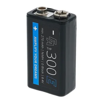 Fischer Amps 9V NIMH Accu - 300mAh