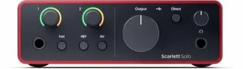 Focusrite Scarlett Solo 4th Gen USB Audio interfész