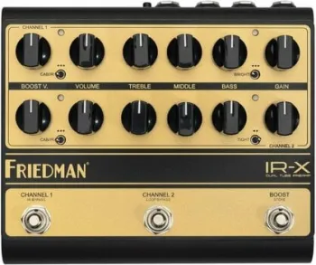 Friedman IR-X Rackes gitárerősítők és előfokok