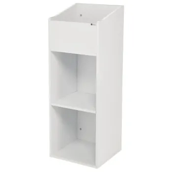 Fun Generation Vinyl Rack Three Top White