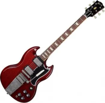 Gibson 1964 SG Standard Reissue w Maestro Ultra Light Aged Cherry Red Elektromos gitár