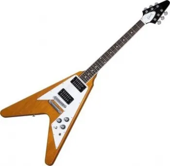 Gibson 70s Flying V Antique Natural Elektromos gitár (Csak kicsomagolt)