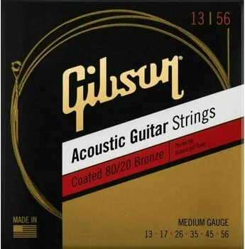 Gibson Coated 8020 Bronze 13-56