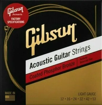 Gibson Coated Phosphor Bronze 12-53 Akusztikus gitárhúrok