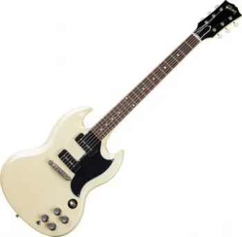 Gibson Custom 1963 SG Special Reissue Murphy Lab Ultra Light Aged Classic White Elektromos gitár