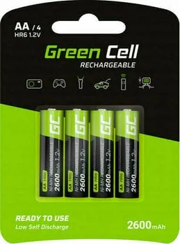 Green Cell AA HR6 Batteries 2600mAh 4