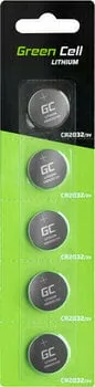 Green Cell XCR01 5x Lithium CR2032