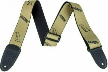 Gretsch 922-2257-001 Textil gitár heveder Penguin GoldBlack