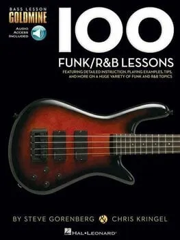 Hal Leonard 100 FunkR&B Lessons Bass Kotta