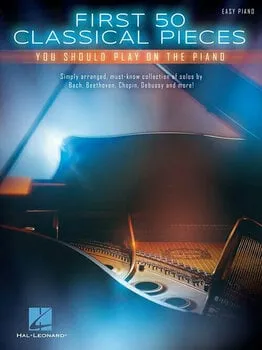 Hal Leonard First 50 Classical Pieces You Should Play On The Piano Kotta