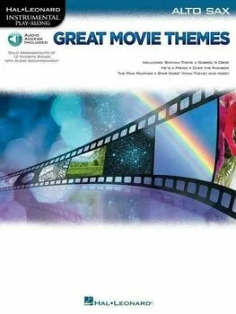 Hal Leonard Great Movie Themes: Instrumental P-A Alto sax Alto Sax Kották