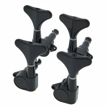 Harley Benton Parts Bass Tuners Set Black